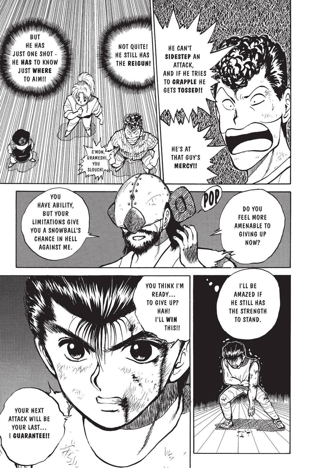 Yu Yu Hakusho Chapter 28 - Page 17
