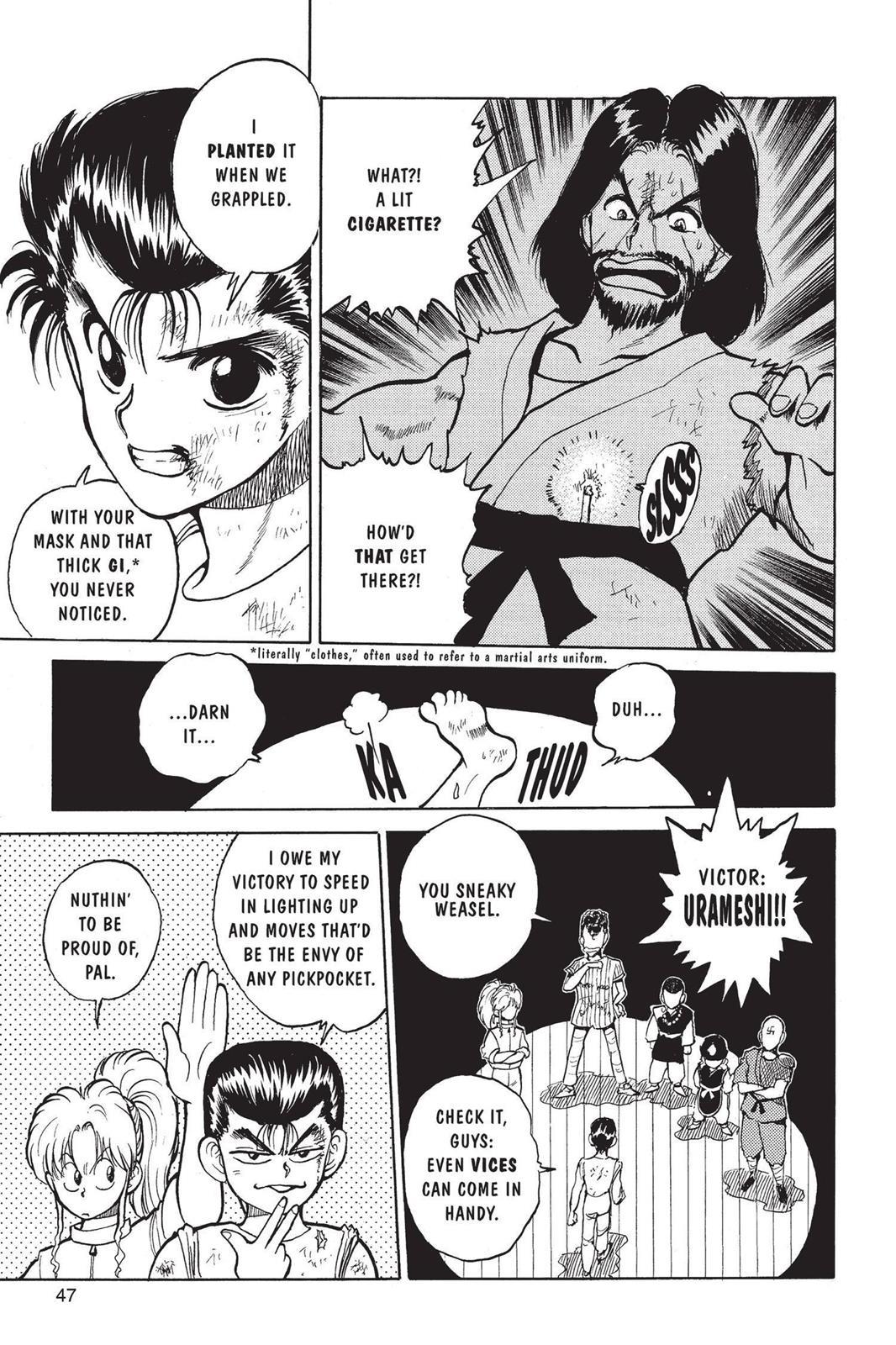 Yu Yu Hakusho Chapter 28 - Page 21