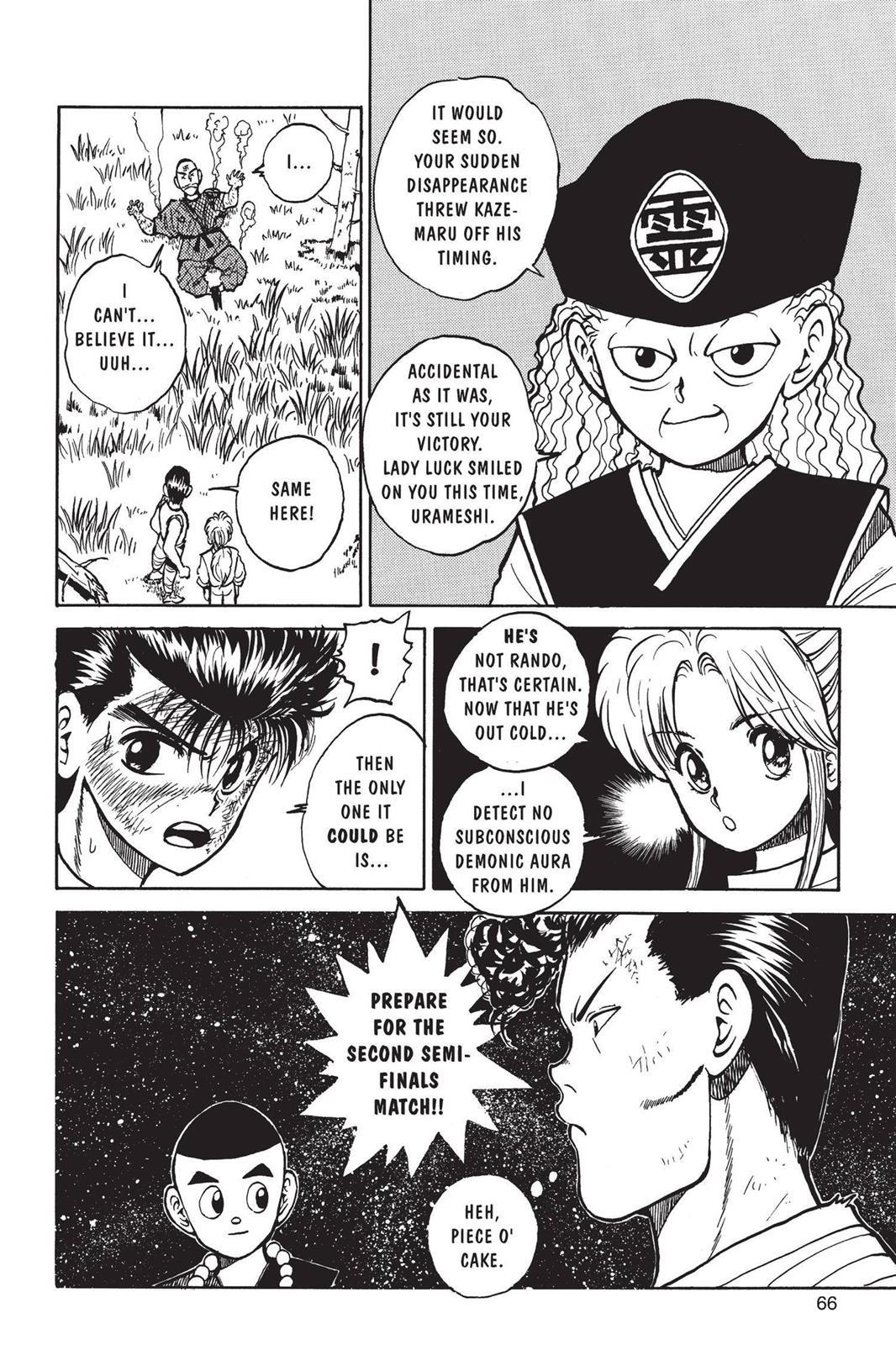 Yu Yu Hakusho Chapter 29 - Page 19