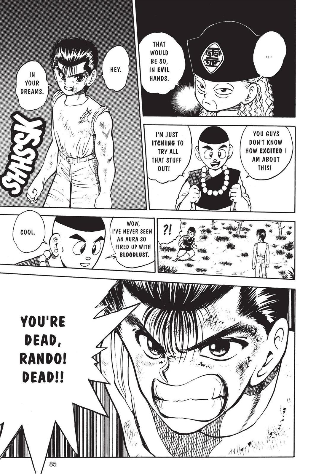 Yu Yu Hakusho Chapter 30 - Page 19