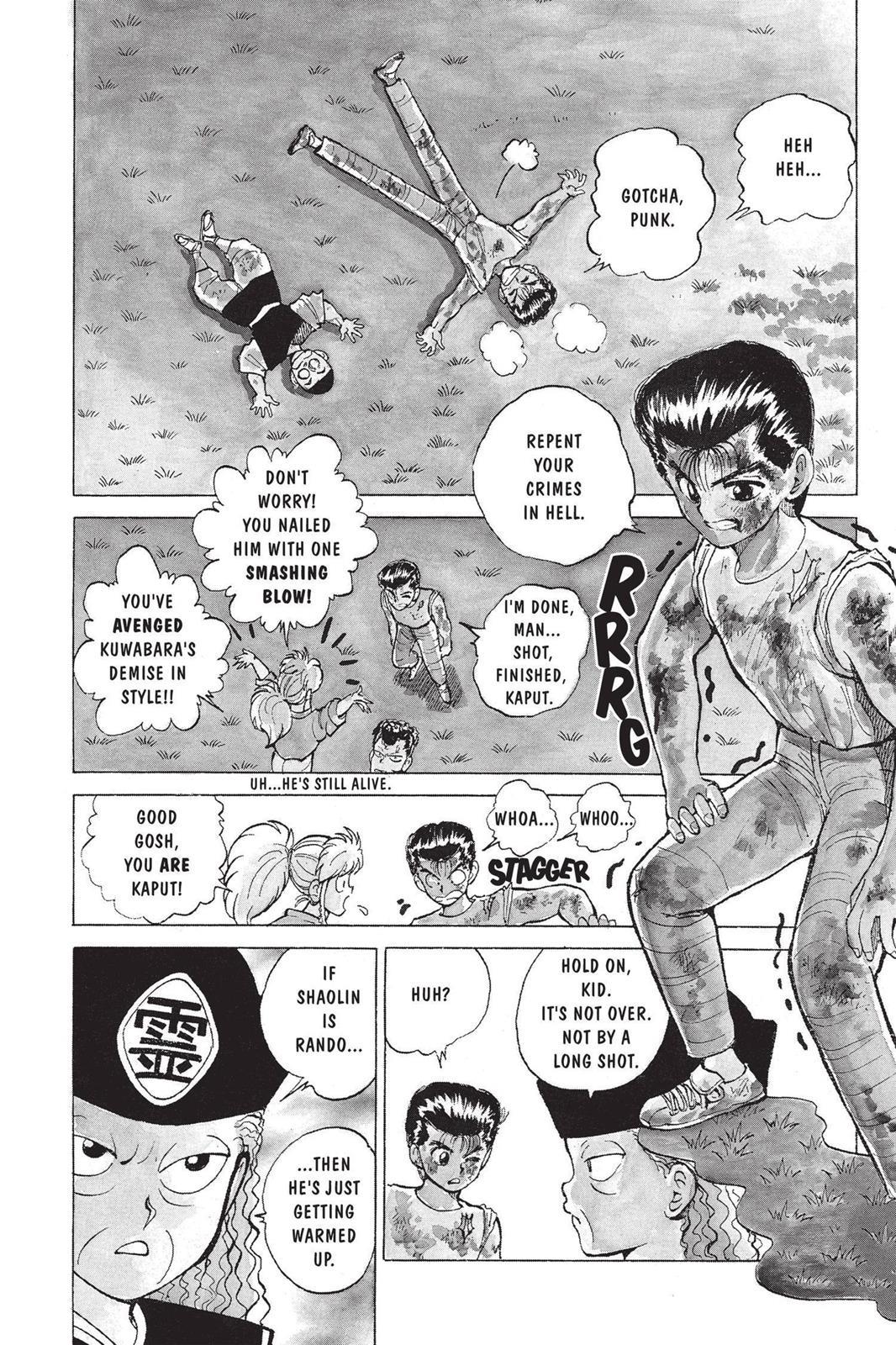 Yu Yu Hakusho Chapter 31 - Page 10