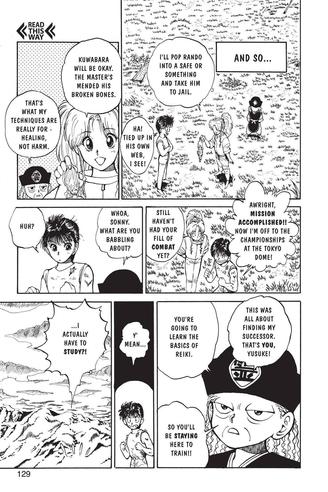 Yu Yu Hakusho Chapter 32 - Page 21