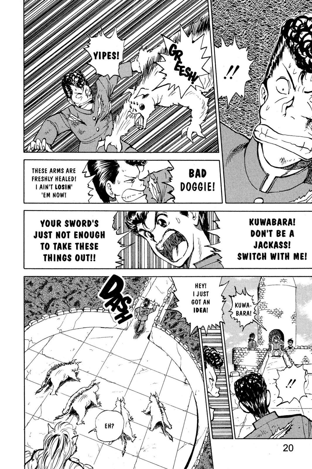Yu Yu Hakusho Chapter 36 - Page 21