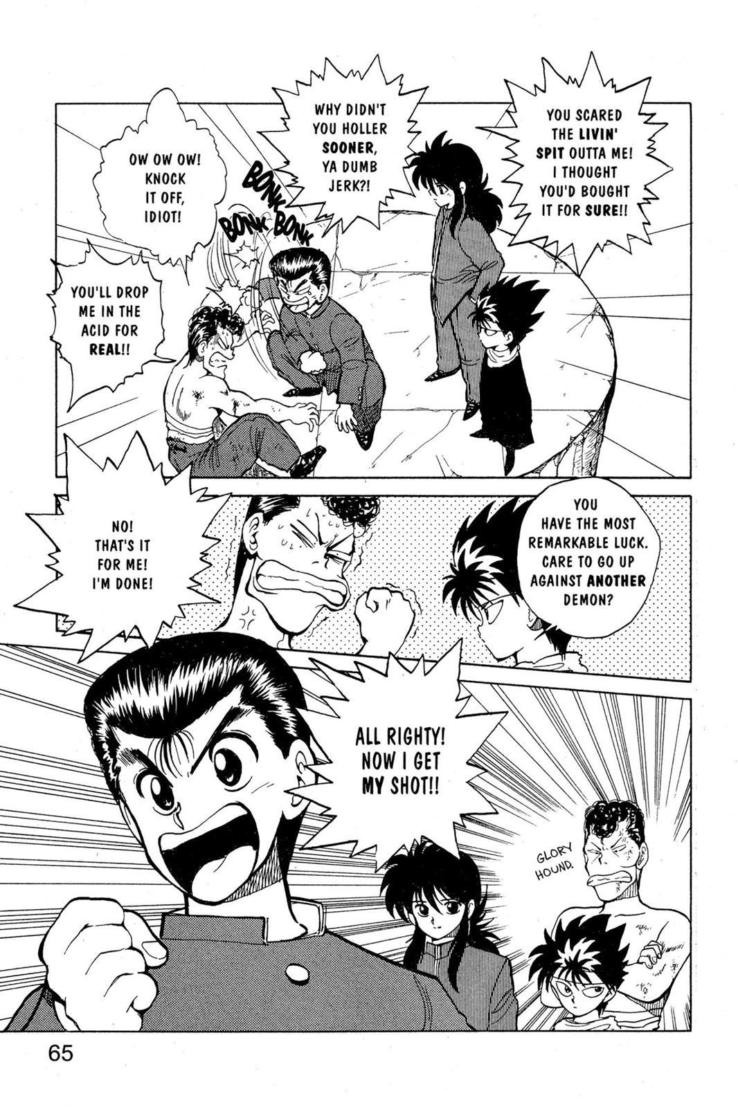 Yu Yu Hakusho Chapter 38 - Page 19