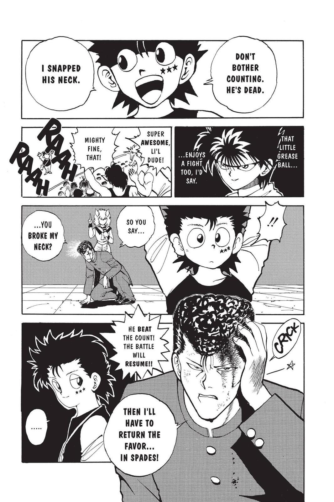 Yu Yu Hakusho Chapter 54 - Page 19