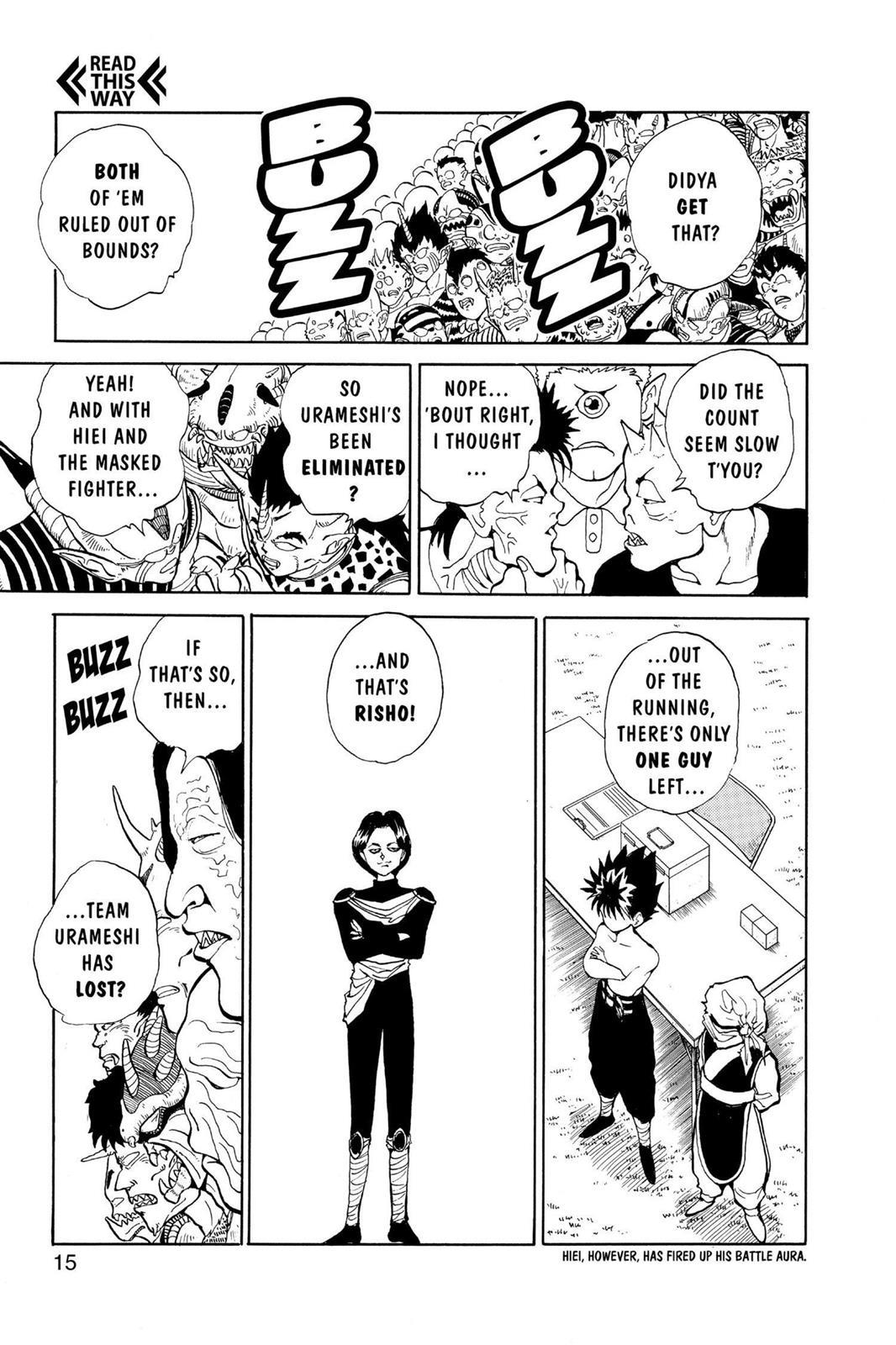 Yu Yu Hakusho Chapter 73 - Page 16