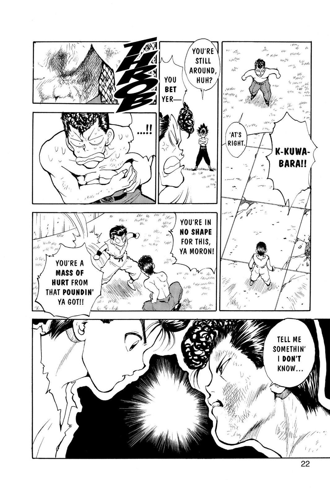 Yu Yu Hakusho Chapter 73 - Page 23