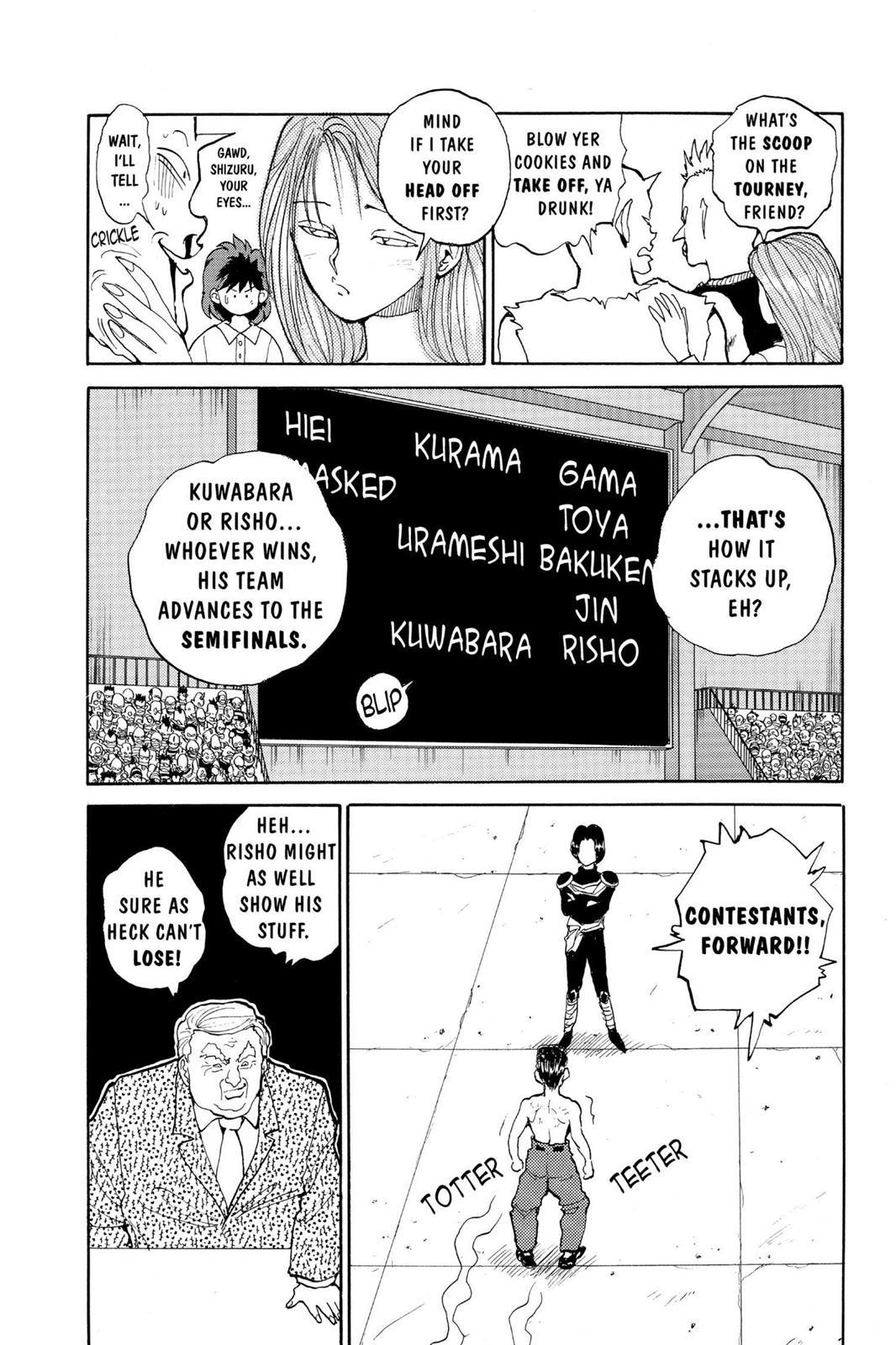 Yu Yu Hakusho Chapter 73 - Page 27