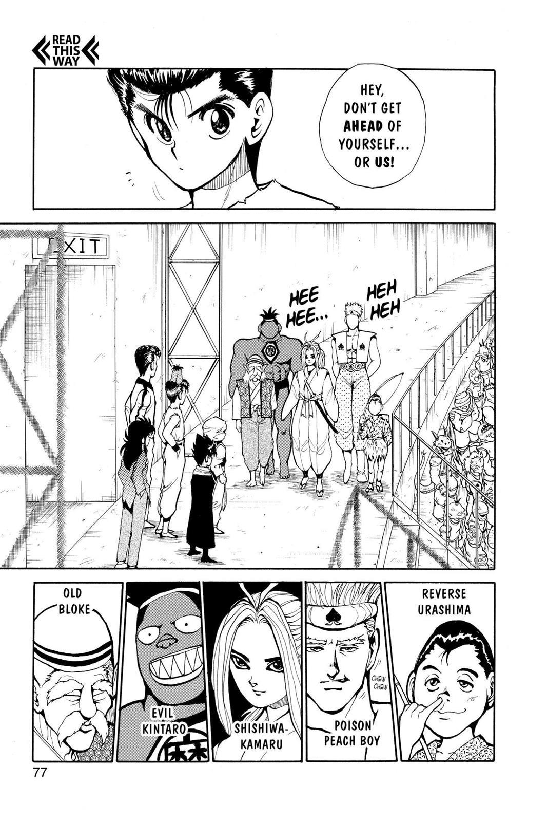 Yu Yu Hakusho Chapter 76 - Page 9