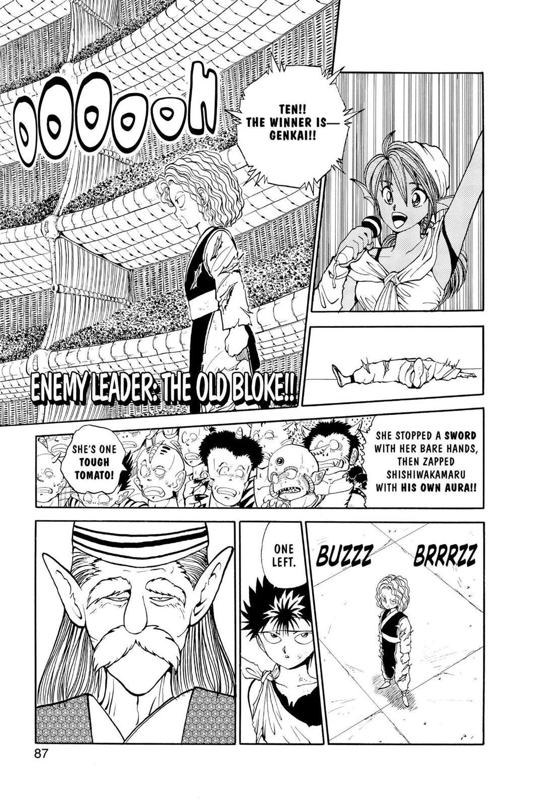 Yu Yu Hakusho Chapter 86 - Page 1