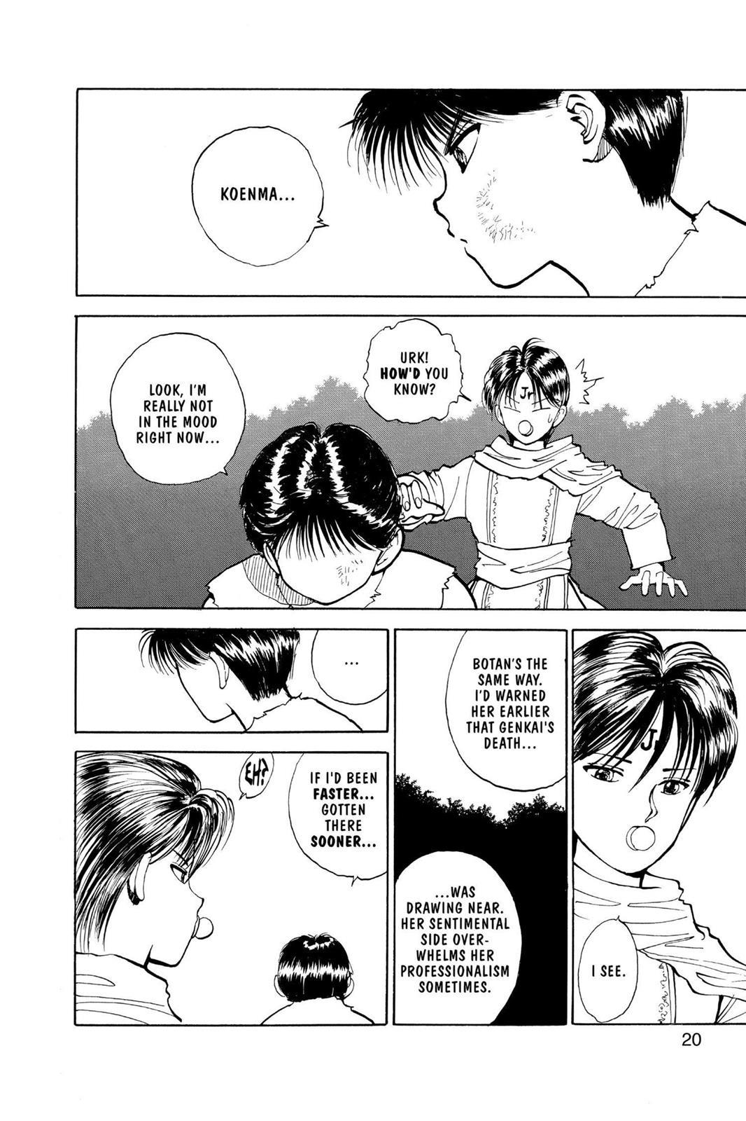 Yu Yu Hakusho Chapter 92 - Page 21