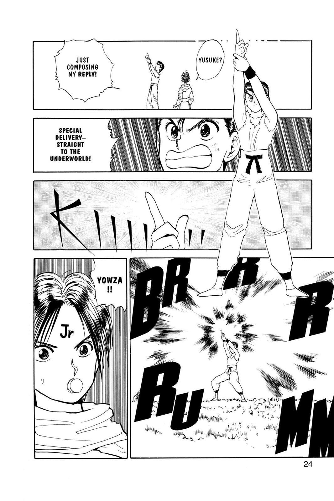 Yu Yu Hakusho Chapter 92 - Page 25