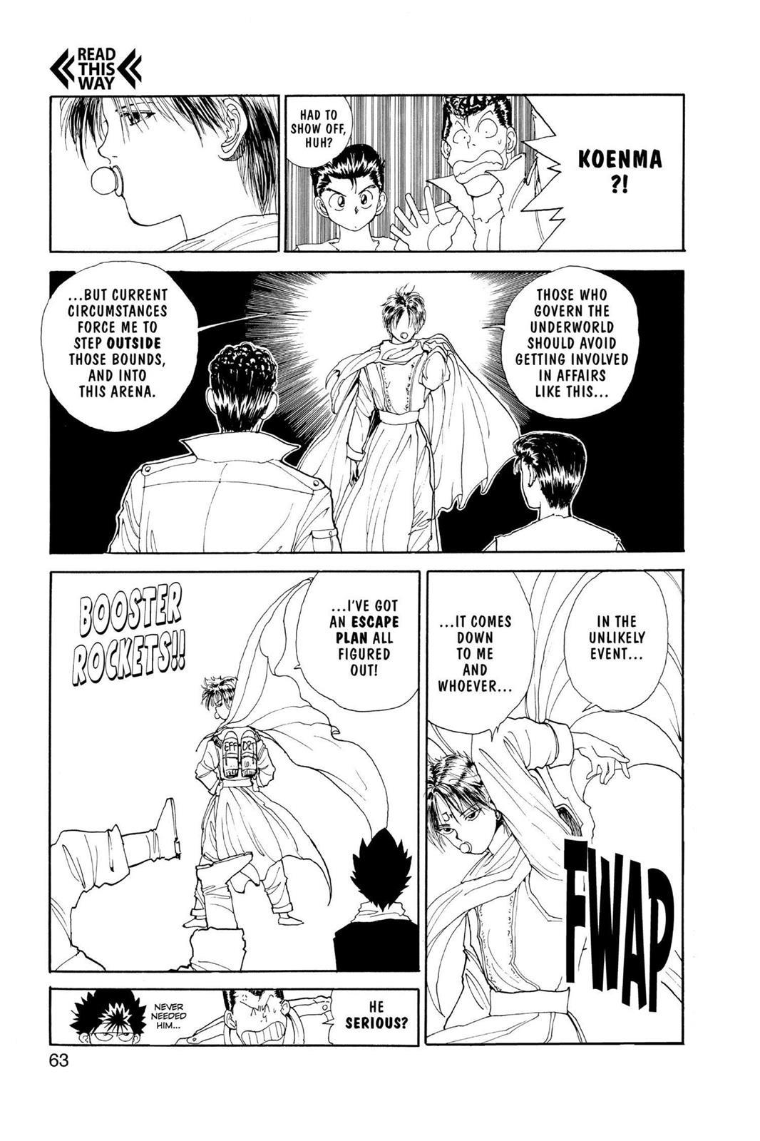 Yu Yu Hakusho Chapter 94 - Page 16