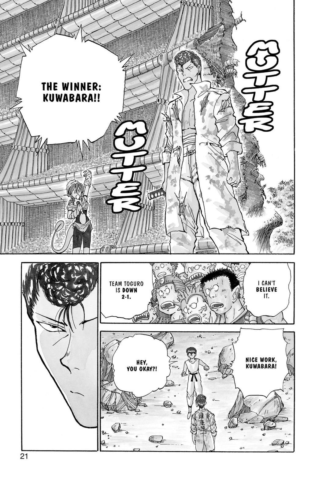 Yu Yu Hakusho Chapter 101 - Page 22