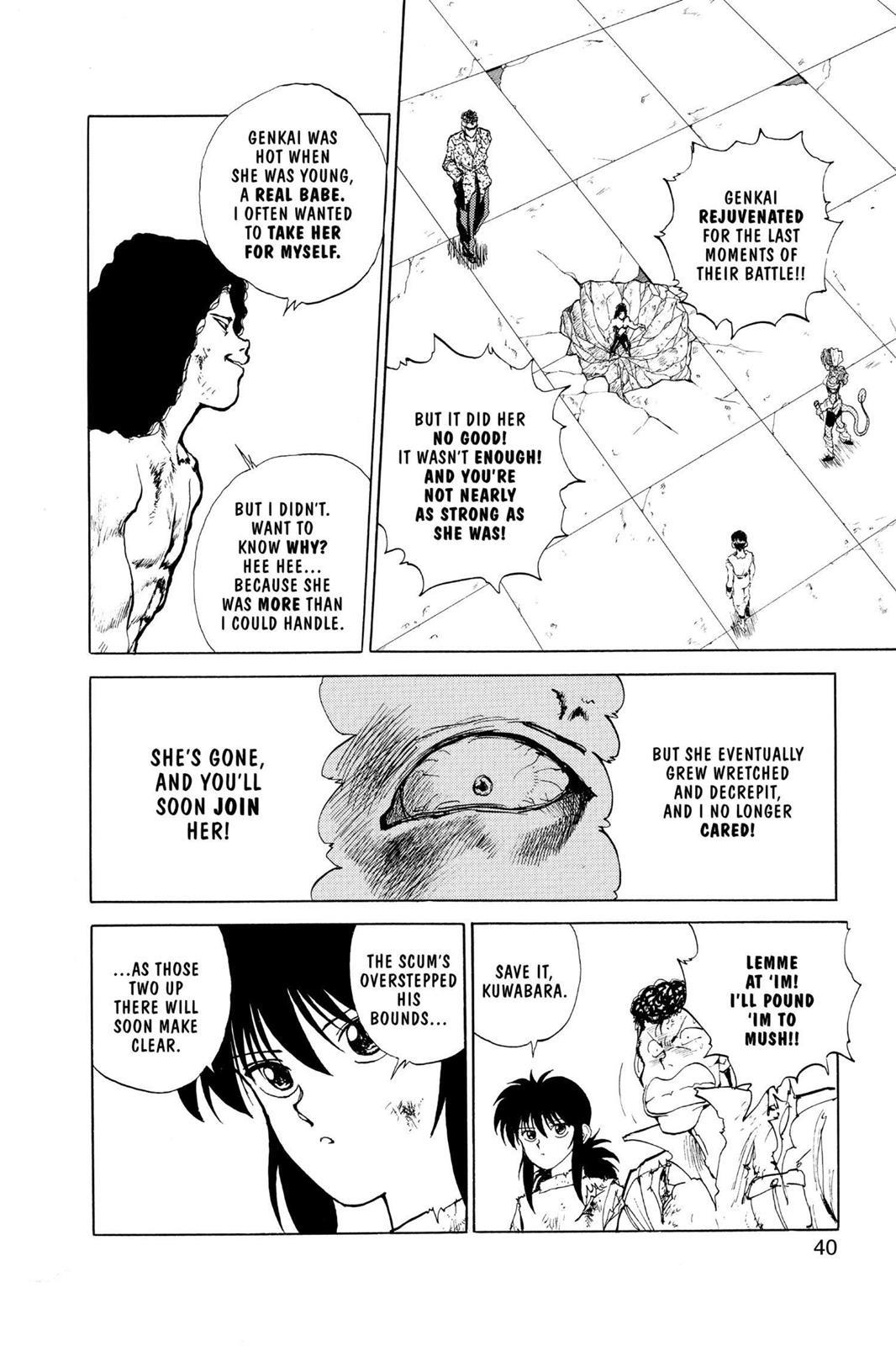 Yu Yu Hakusho Chapter 102 - Page 12