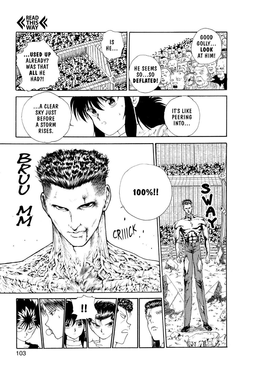 Yu Yu Hakusho Chapter 105 - Page 17