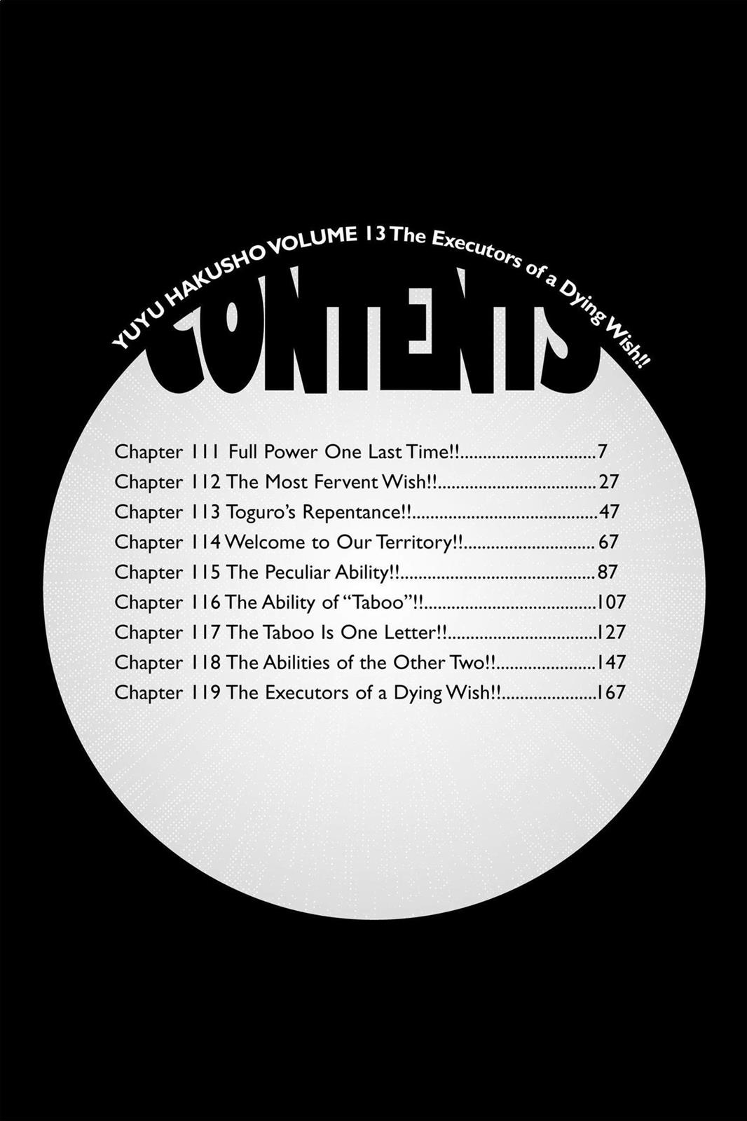 Yu Yu Hakusho Chapter 110 - Page 7