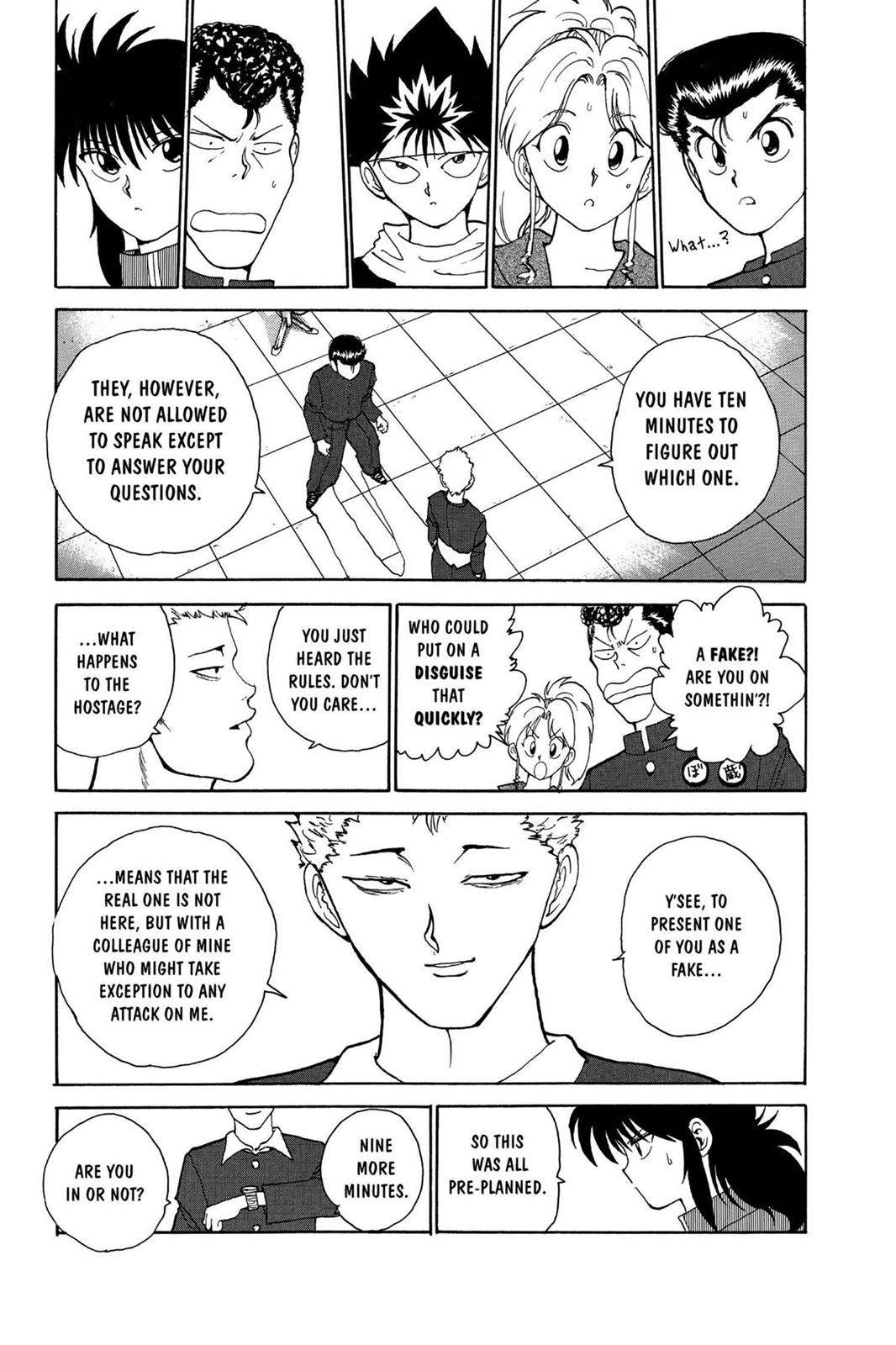Yu Yu Hakusho Chapter 117 - Page 9