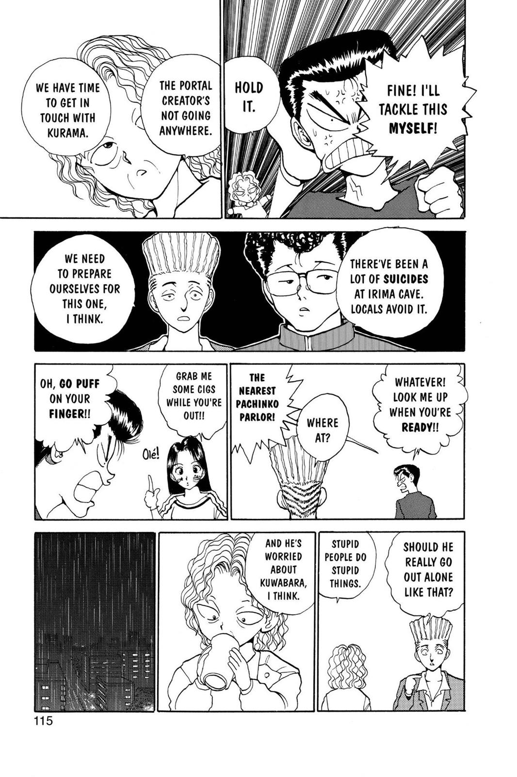 Yu Yu Hakusho Chapter 124 - Page 11