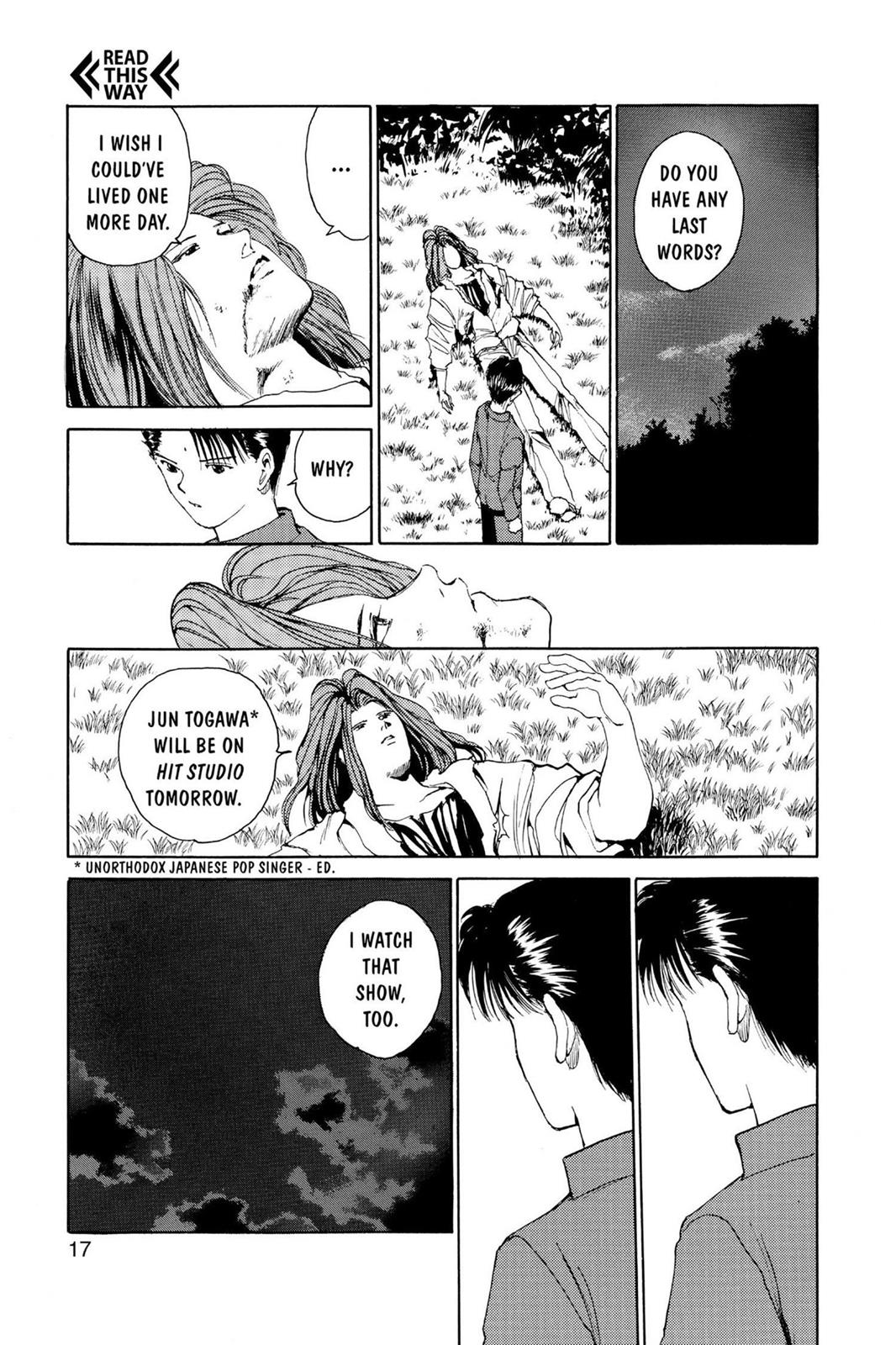 Yu Yu Hakusho Chapter 139 - Page 18