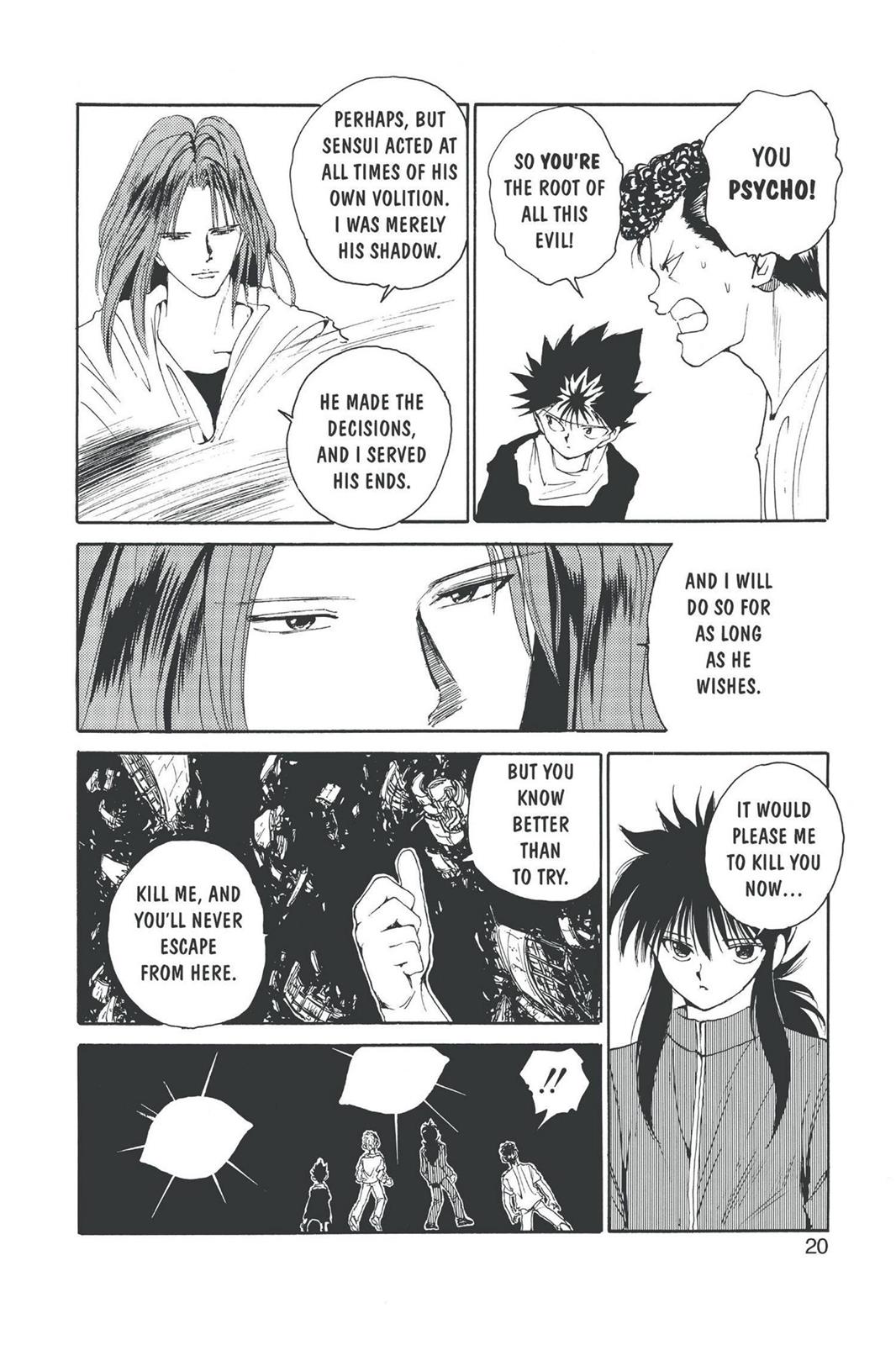 Yu Yu Hakusho Chapter 139 - Page 21