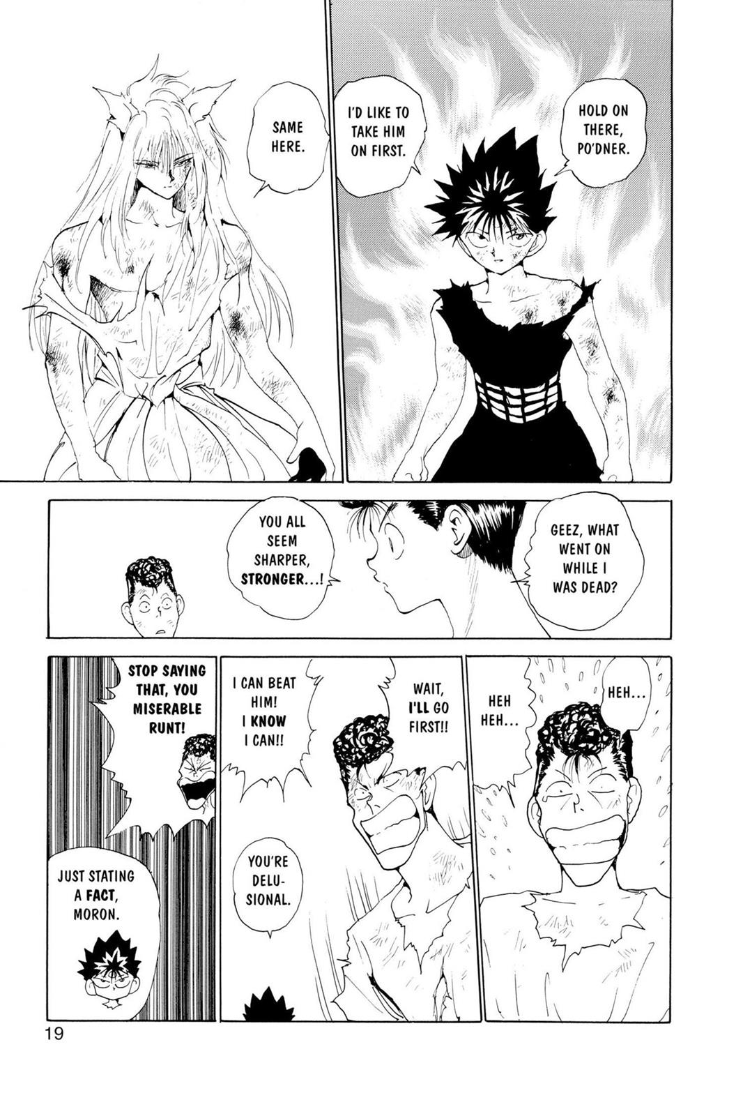 Yu Yu Hakusho Chapter 149 - Page 20
