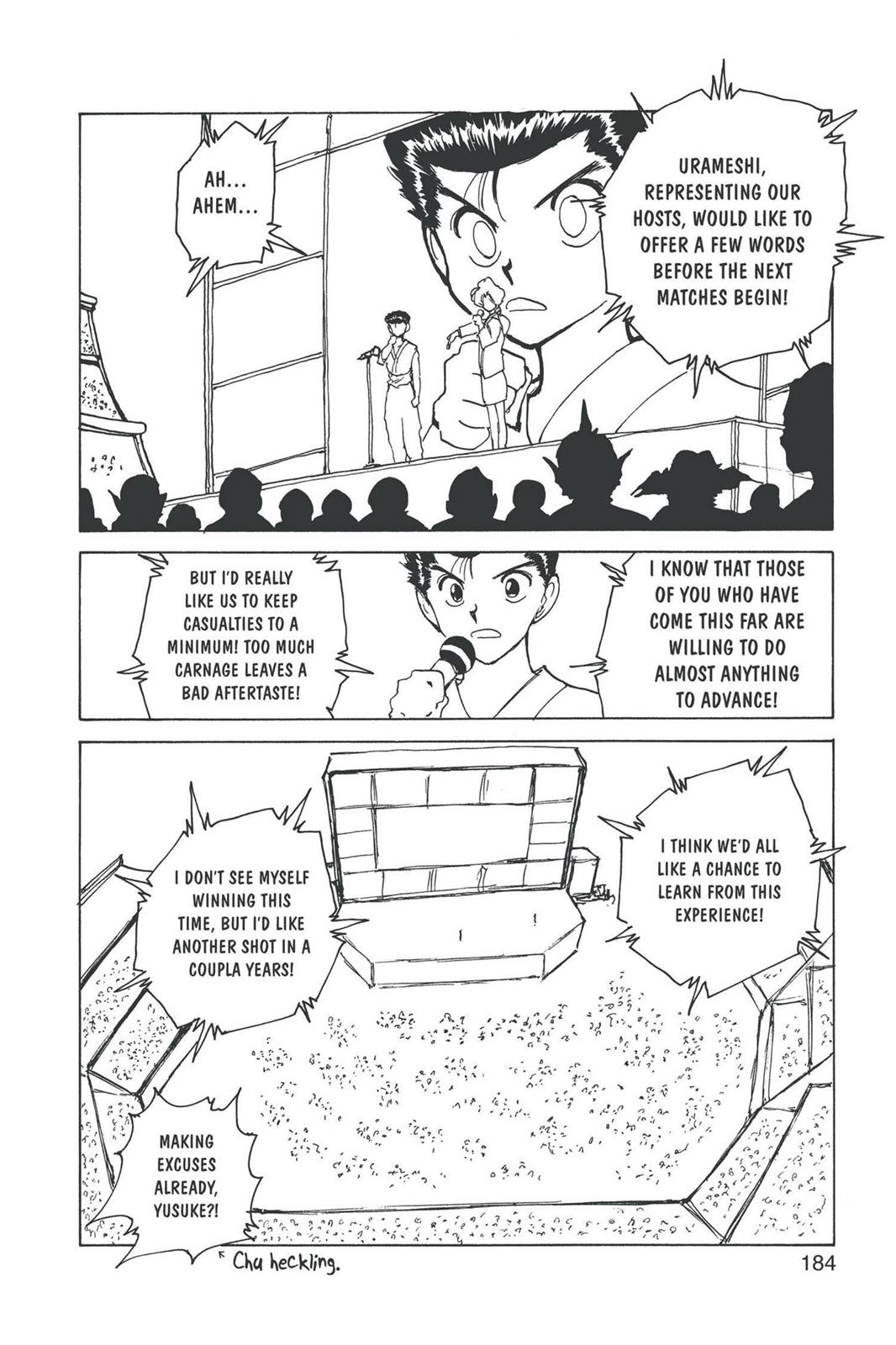 Yu Yu Hakusho Chapter 167 - Page 18