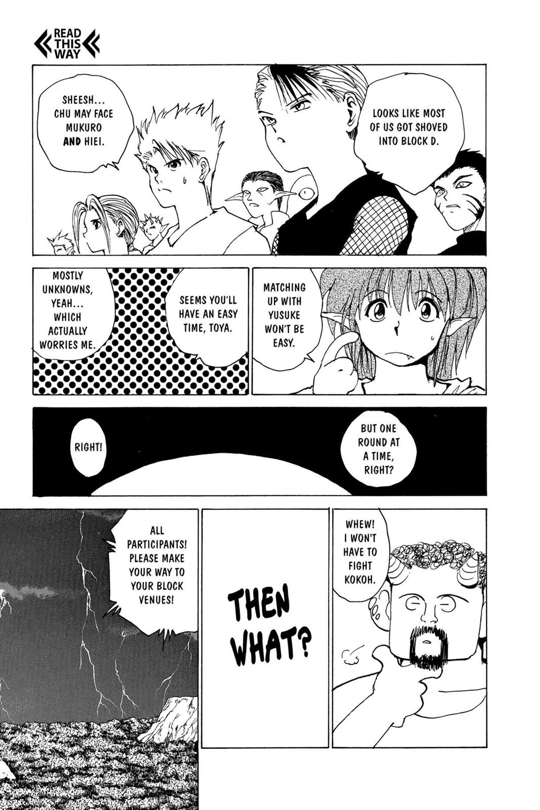 Yu Yu Hakusho Chapter 168 - Page 12