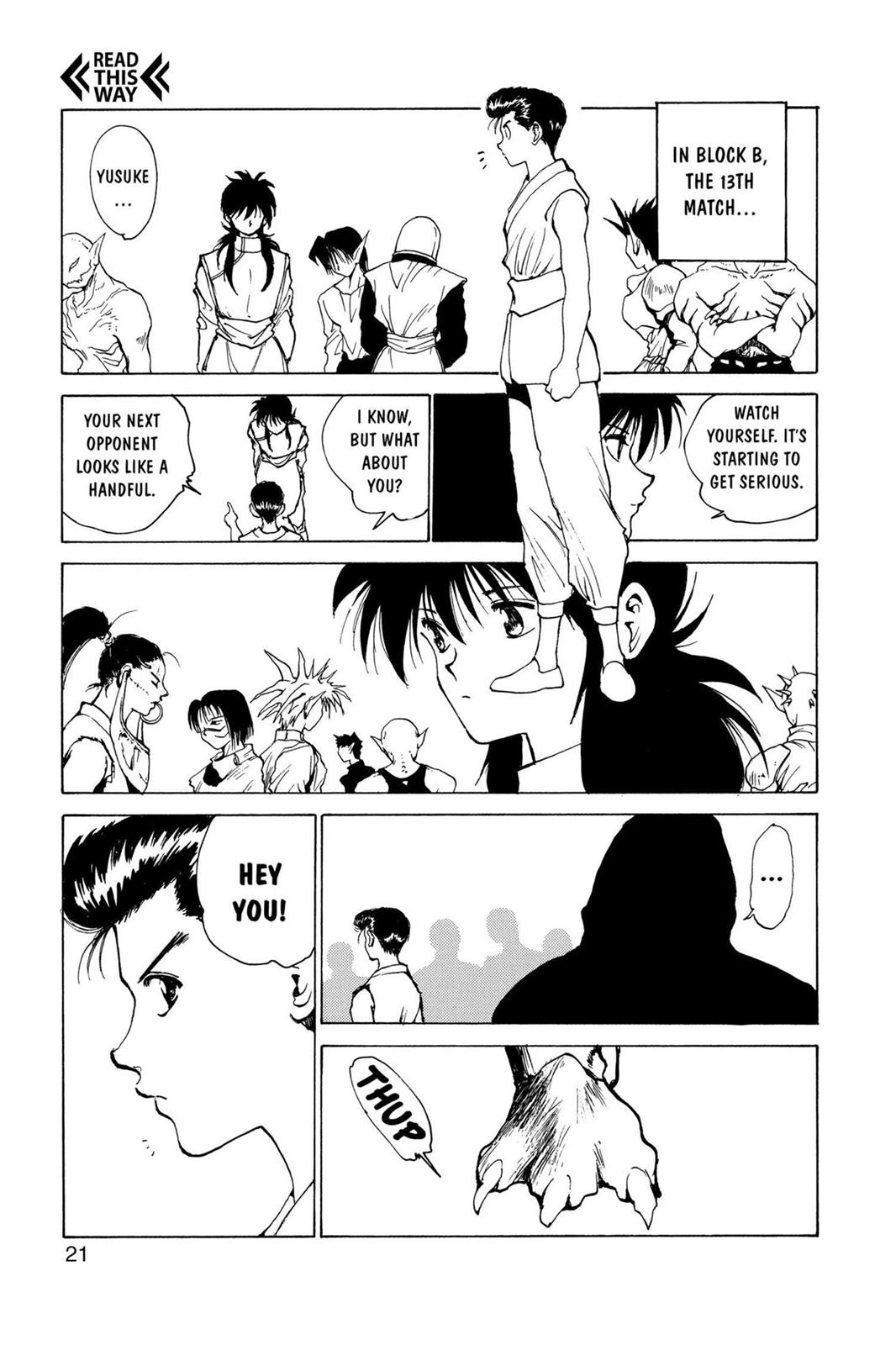 Yu Yu Hakusho Chapter 168 - Page 22