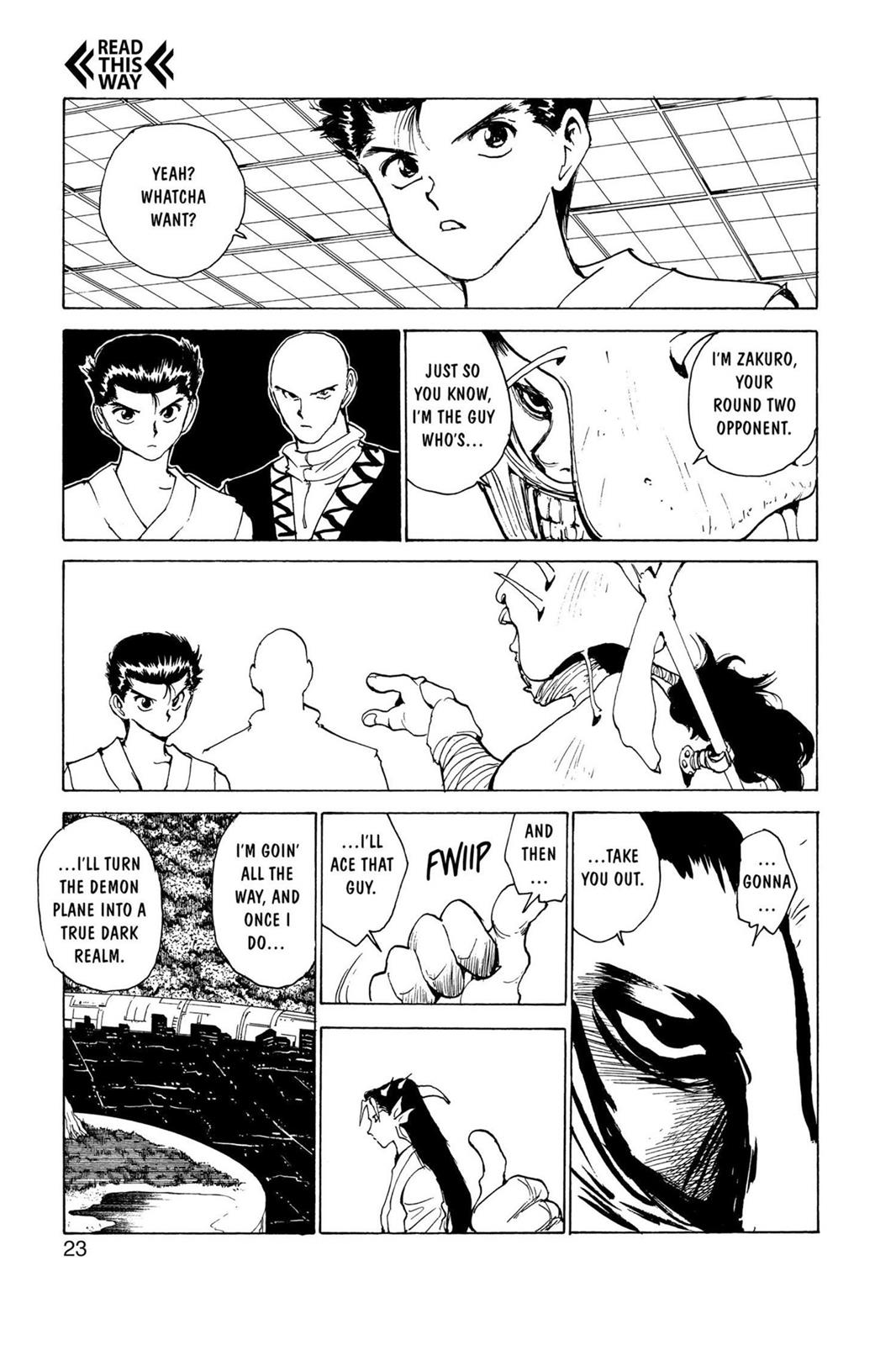 Yu Yu Hakusho Chapter 168 - Page 24