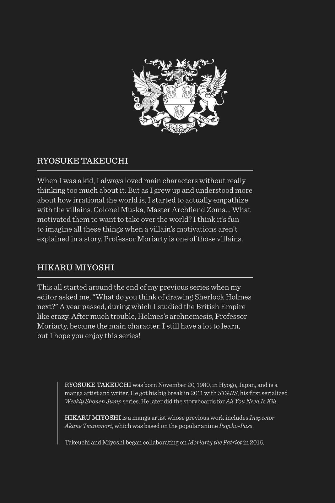 Moriarty the Patriot Chapter 3 - Page 65
