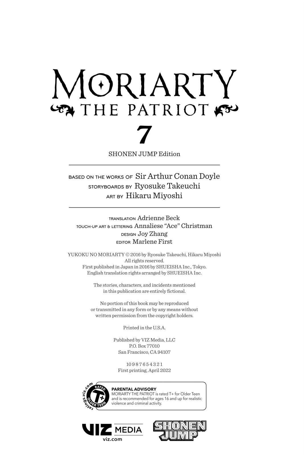 Moriarty the Patriot Chapter 27 - Page 57