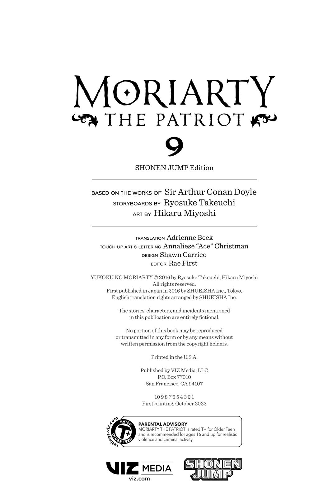 Moriarty the Patriot Chapter 35 - Page 52