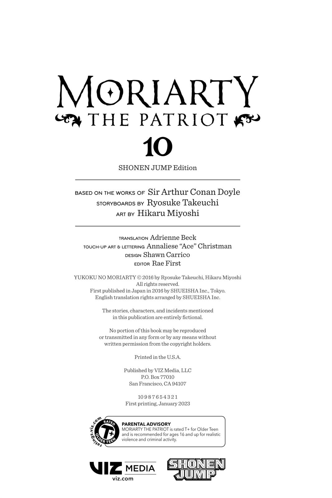 Moriarty the Patriot Chapter 39 - Page 53