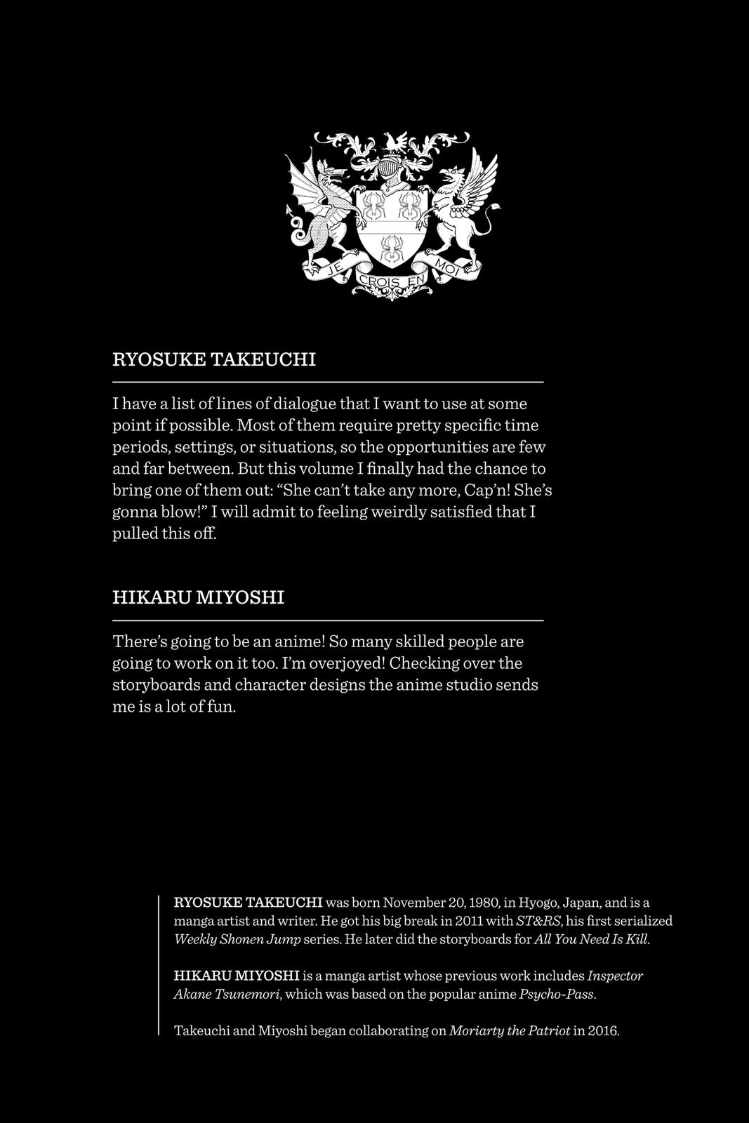 Moriarty the Patriot Chapter 43 - Page 52