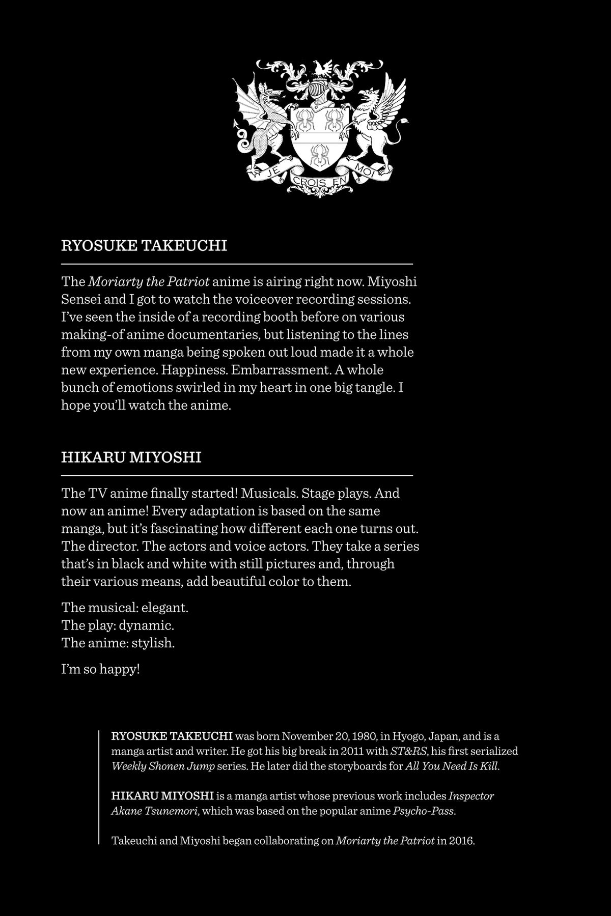 Moriarty the Patriot Chapter 51 - Page 51