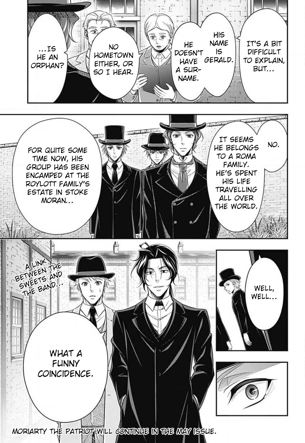 Moriarty the Patriot Chapter 80 - Page 35