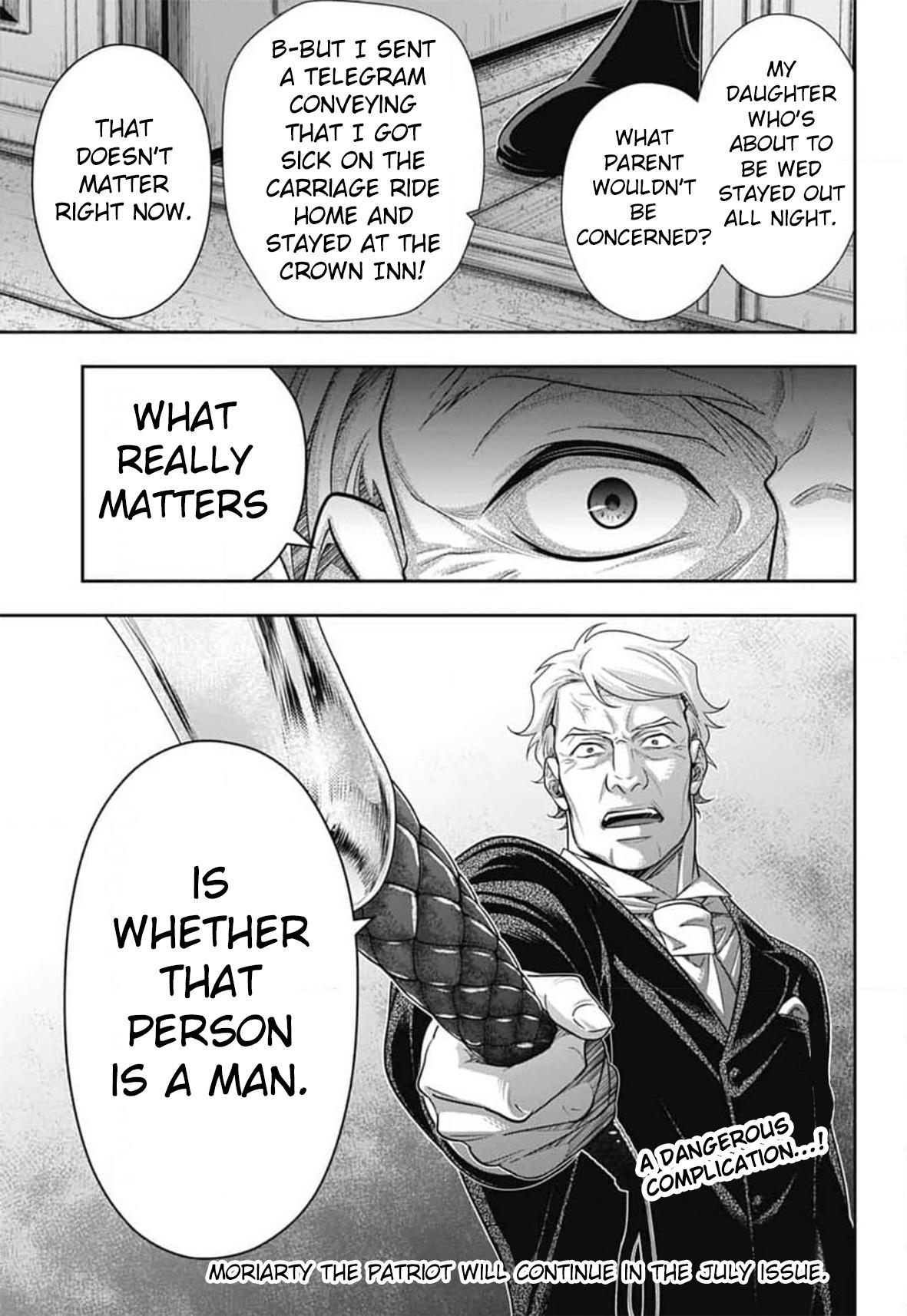 Moriarty the Patriot Chapter 82 - Page 36