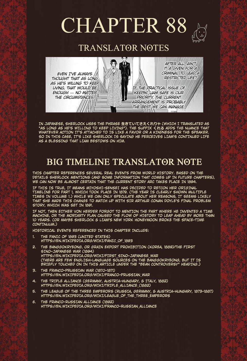 Moriarty the Patriot Chapter 88 - Page 79