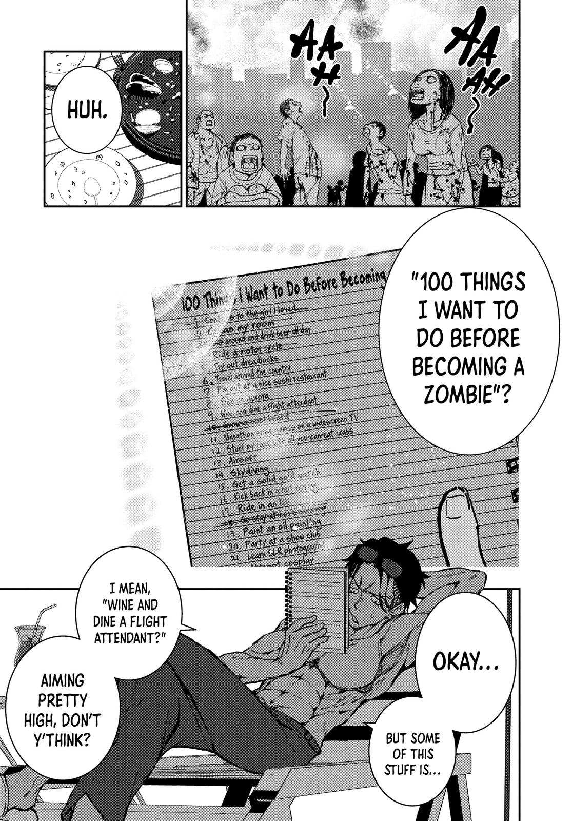 Zom 100 - Bucket List of the Dead Chapter 4 - Page 8