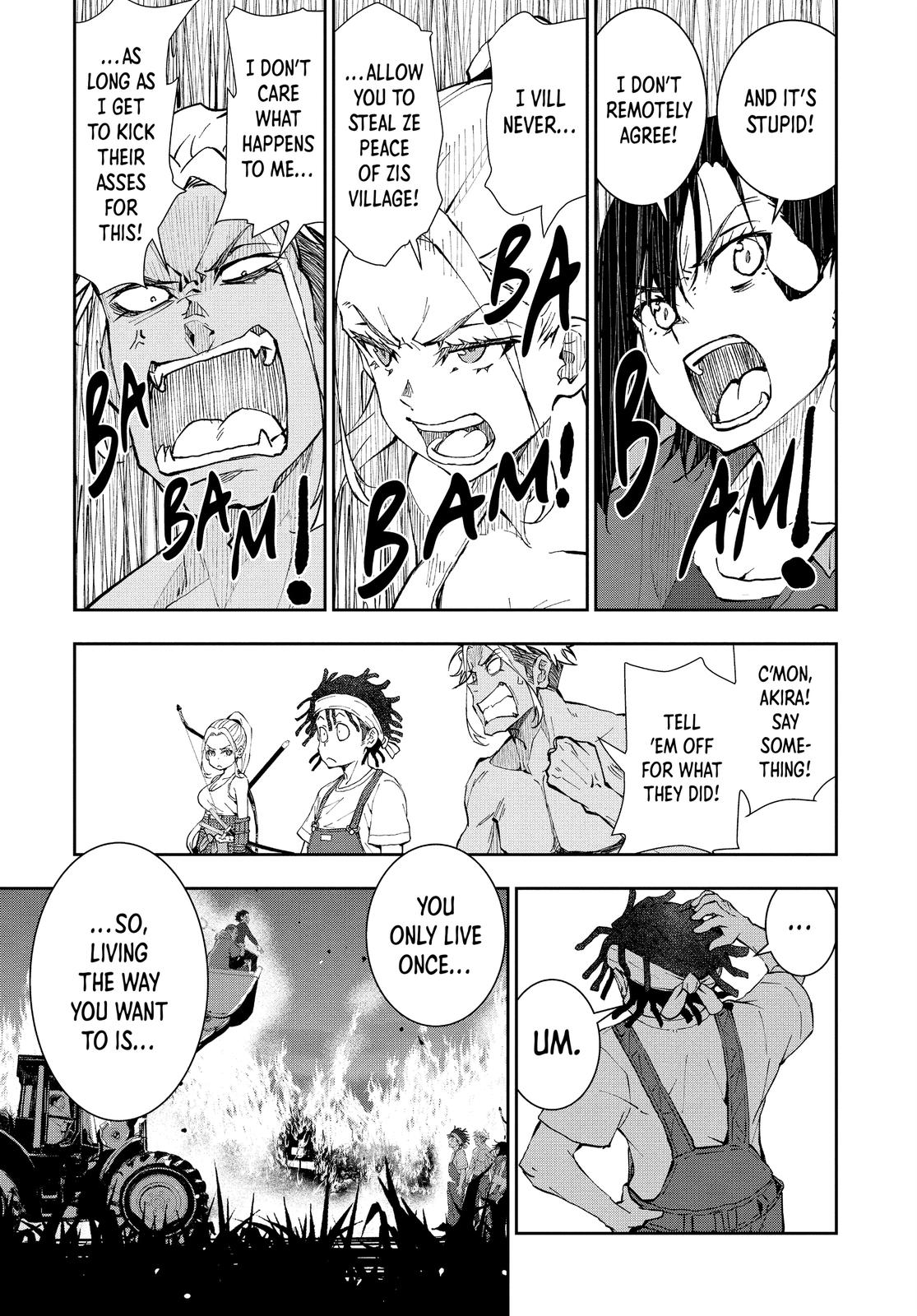Zom 100 - Bucket List of the Dead Chapter 17 - Page 35