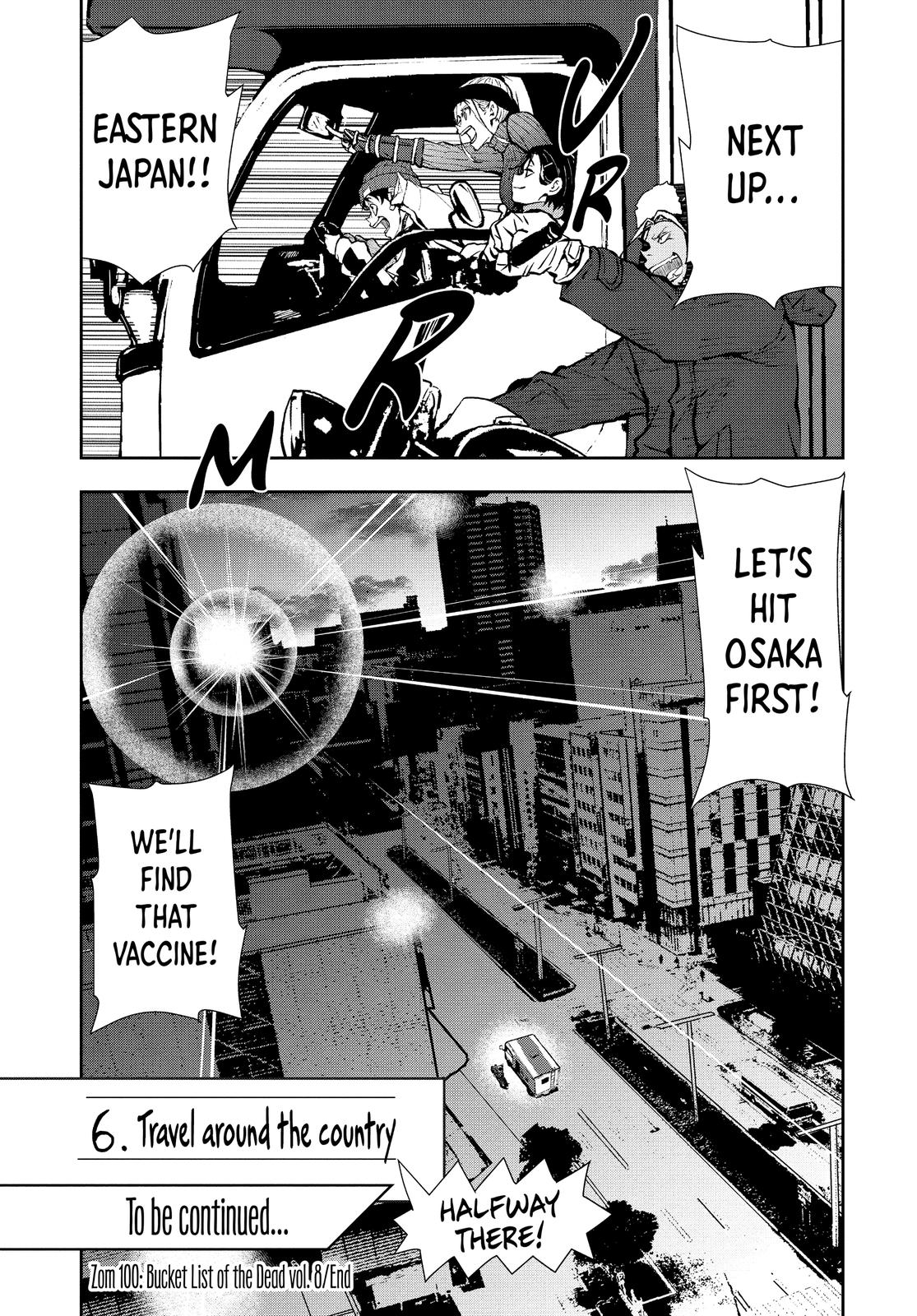 Zom 100 - Bucket List of the Dead Chapter 30 - Page 36