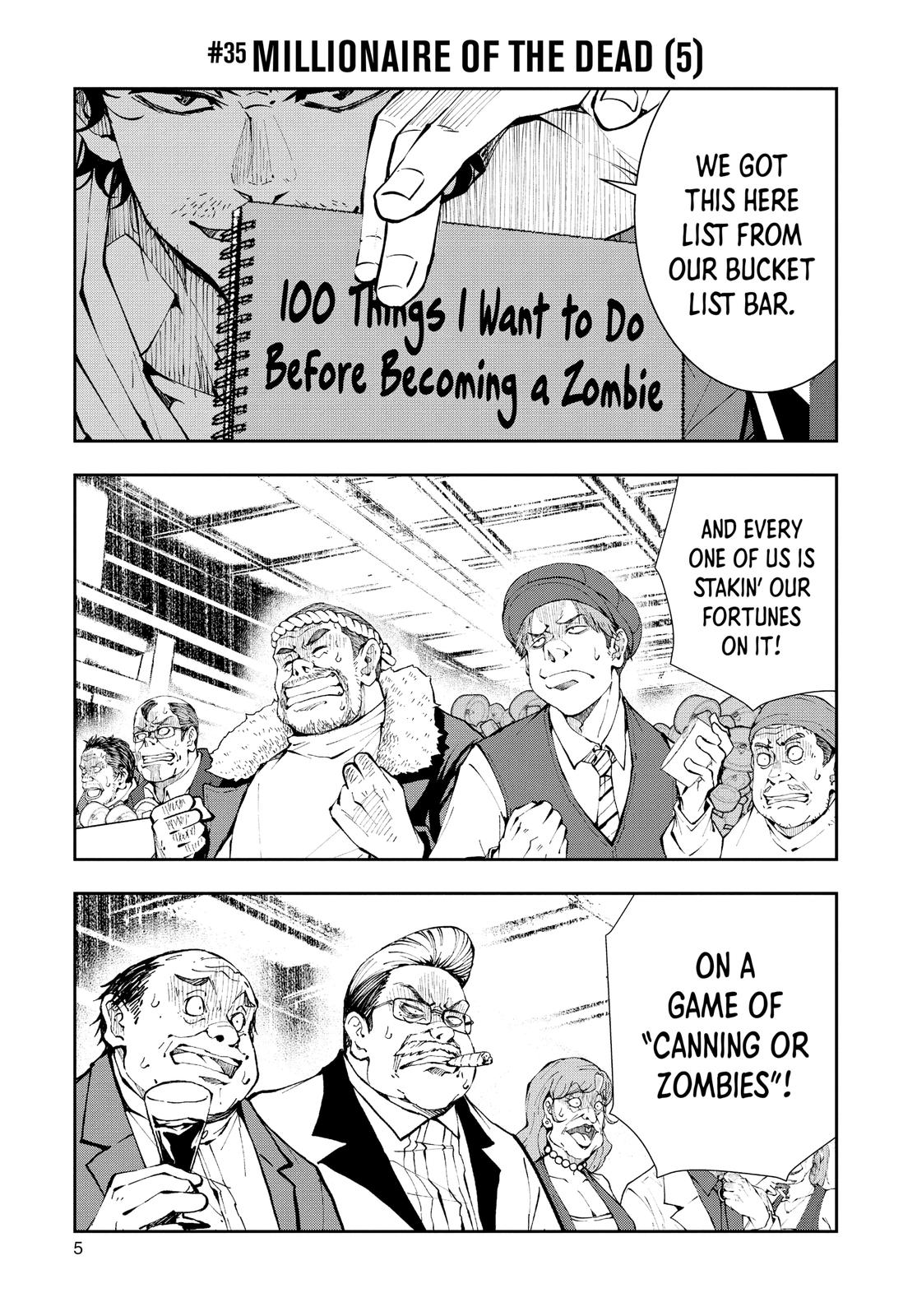 Zom 100 - Bucket List of the Dead Chapter 35 - Page 5