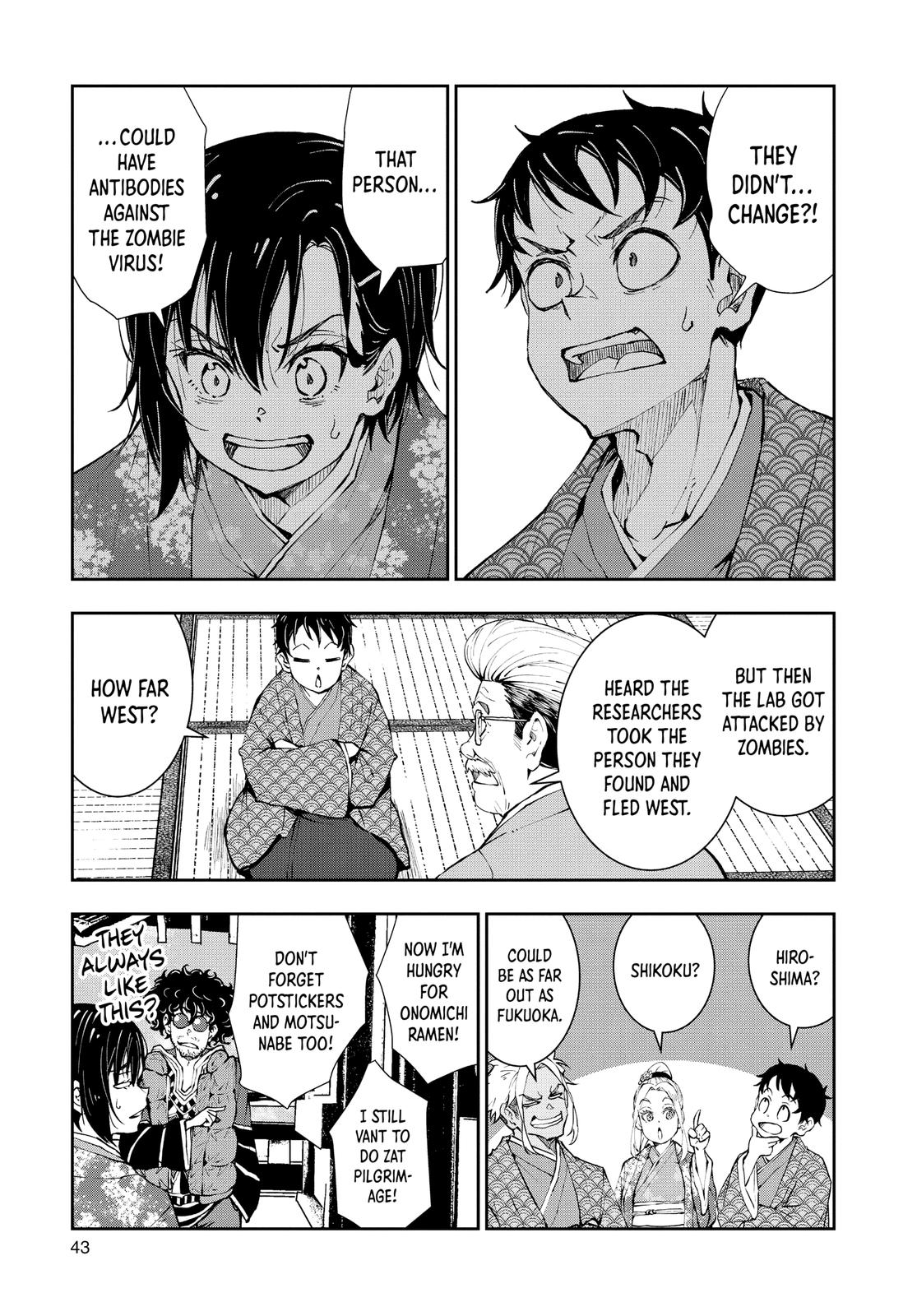 Zom 100 - Bucket List of the Dead Chapter 35 - Page 41